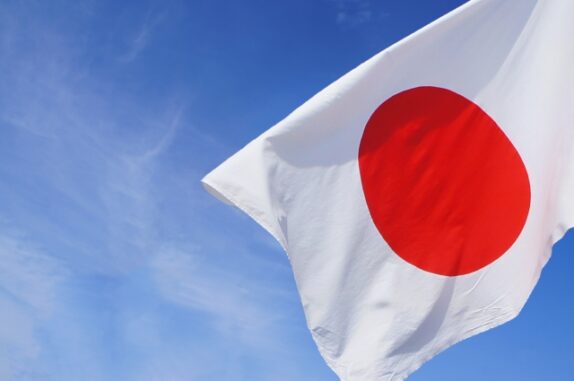 日本の国旗の写真